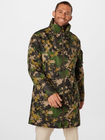 DRYKORN Ανοιξιάτικο και φθινοπωρινό παλτό 'JOBURG' σε πράσινο: μπροστά