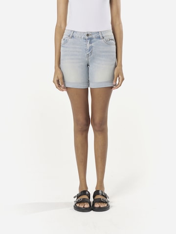 Regular Jeans de la KOROSHI pe albastru: față