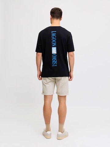 JJ Rebel Loosefit Nadrág 'JREBFIVERS' - bézs