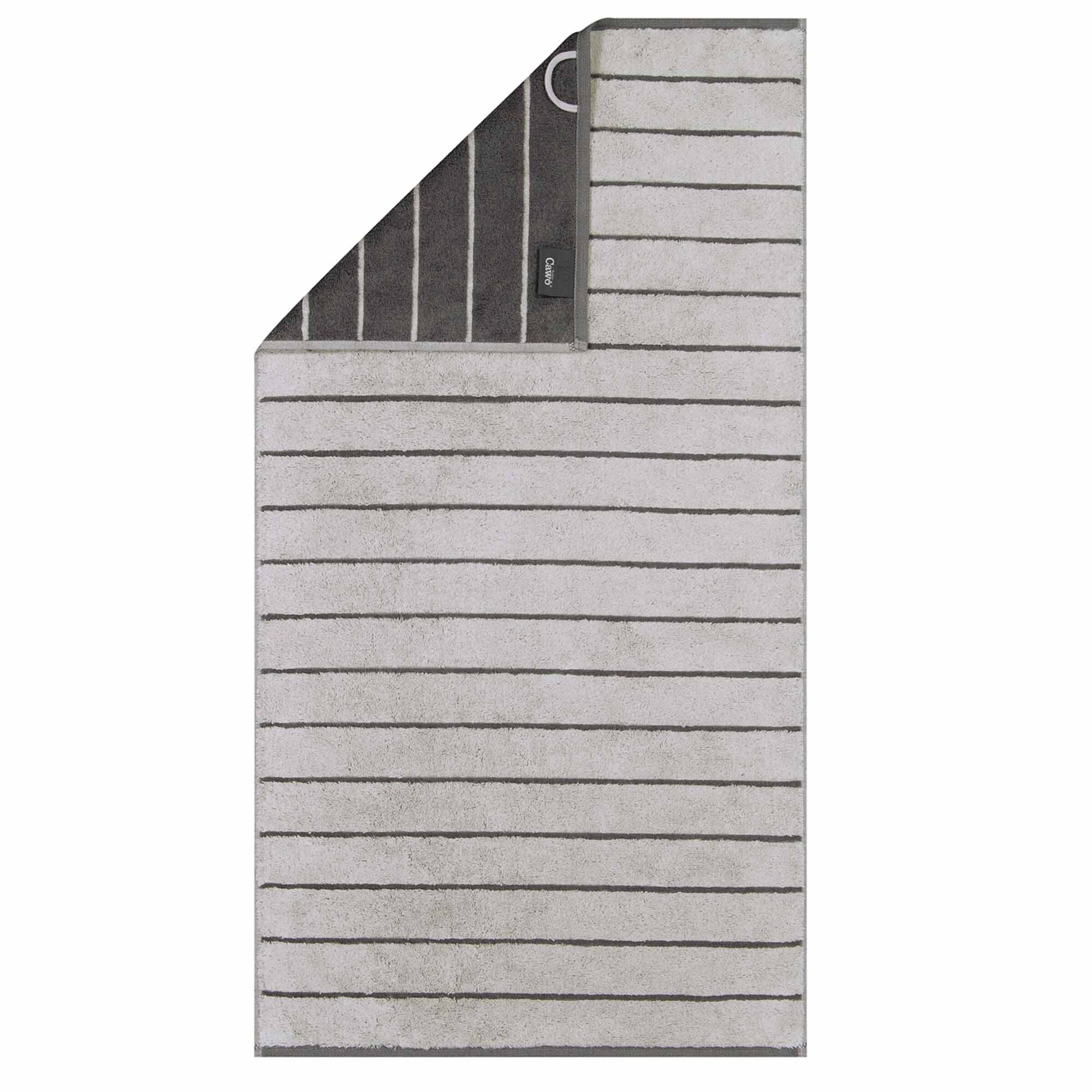 Telo doccia di Cawö in argento: frontale