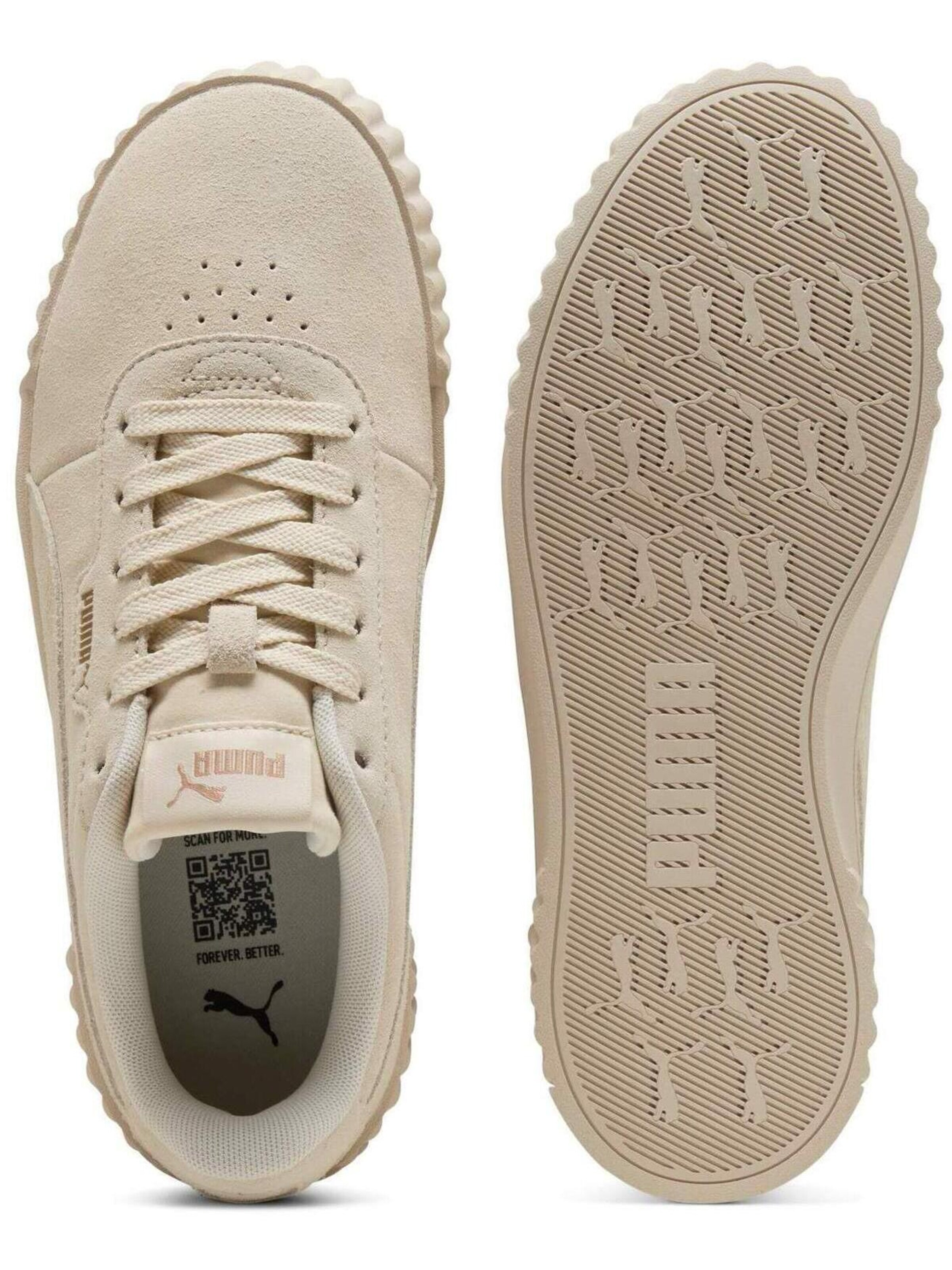 PUMA - Calzado deportivo 'Carina 3.0 Sd' en beige