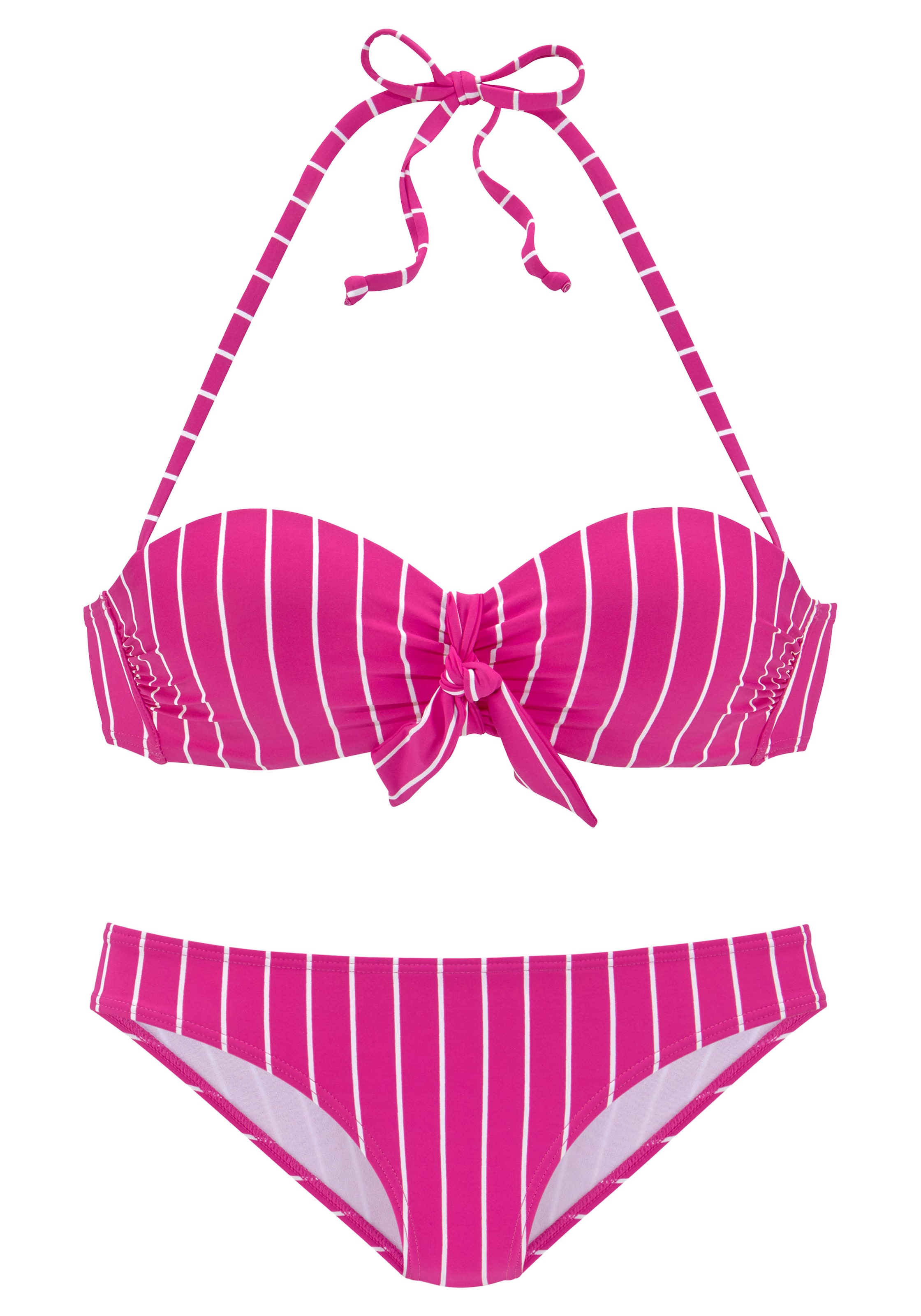 VIVANCE - Clásico Bikini en rosa: frente