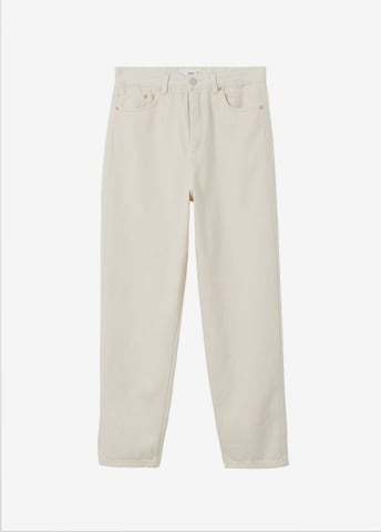MANGO Regular Jeans 'Janet' in Wit: voorkant