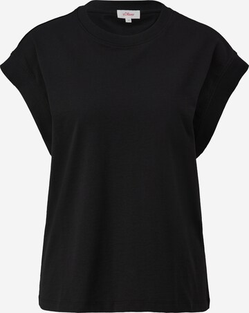 s.Oliver Shirt in Black: front