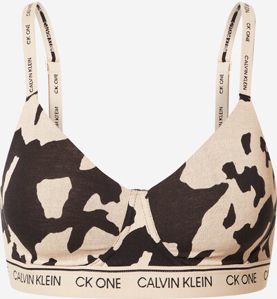 Calvin Klein Underwear Rintaliivi värissä beige / suklaa, Tuotenäkymä