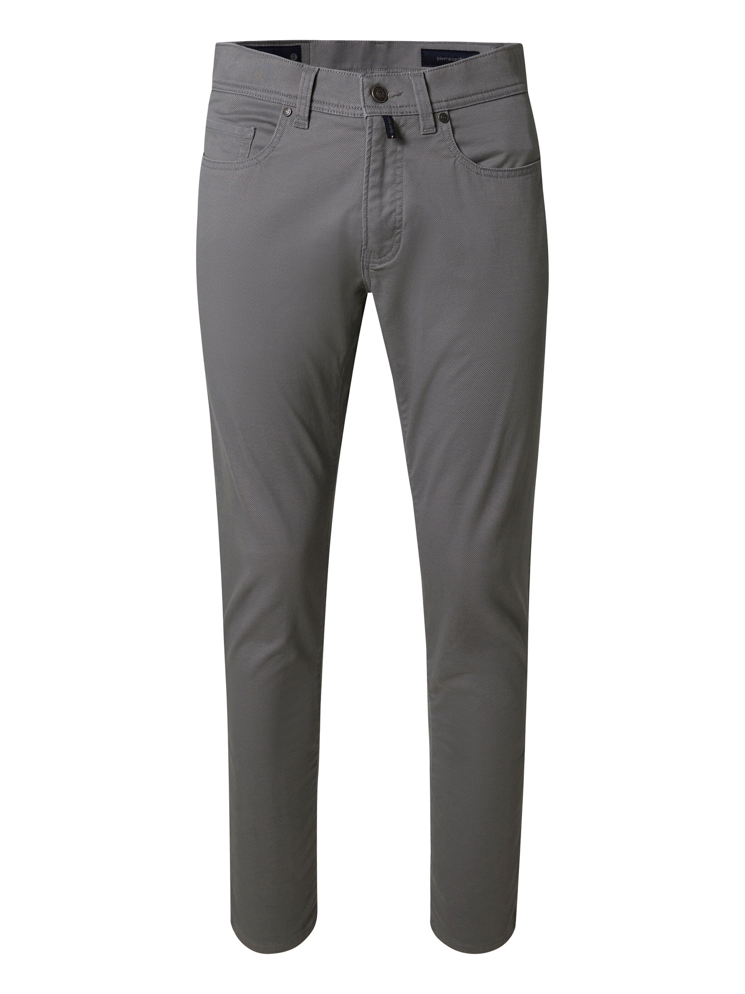 Regular Pantalon chino 'Lyon' PIERRE CARDIN en gris : devant