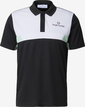 Sergio Tacchini Shirt 'Granada' in Zwart: voorkant