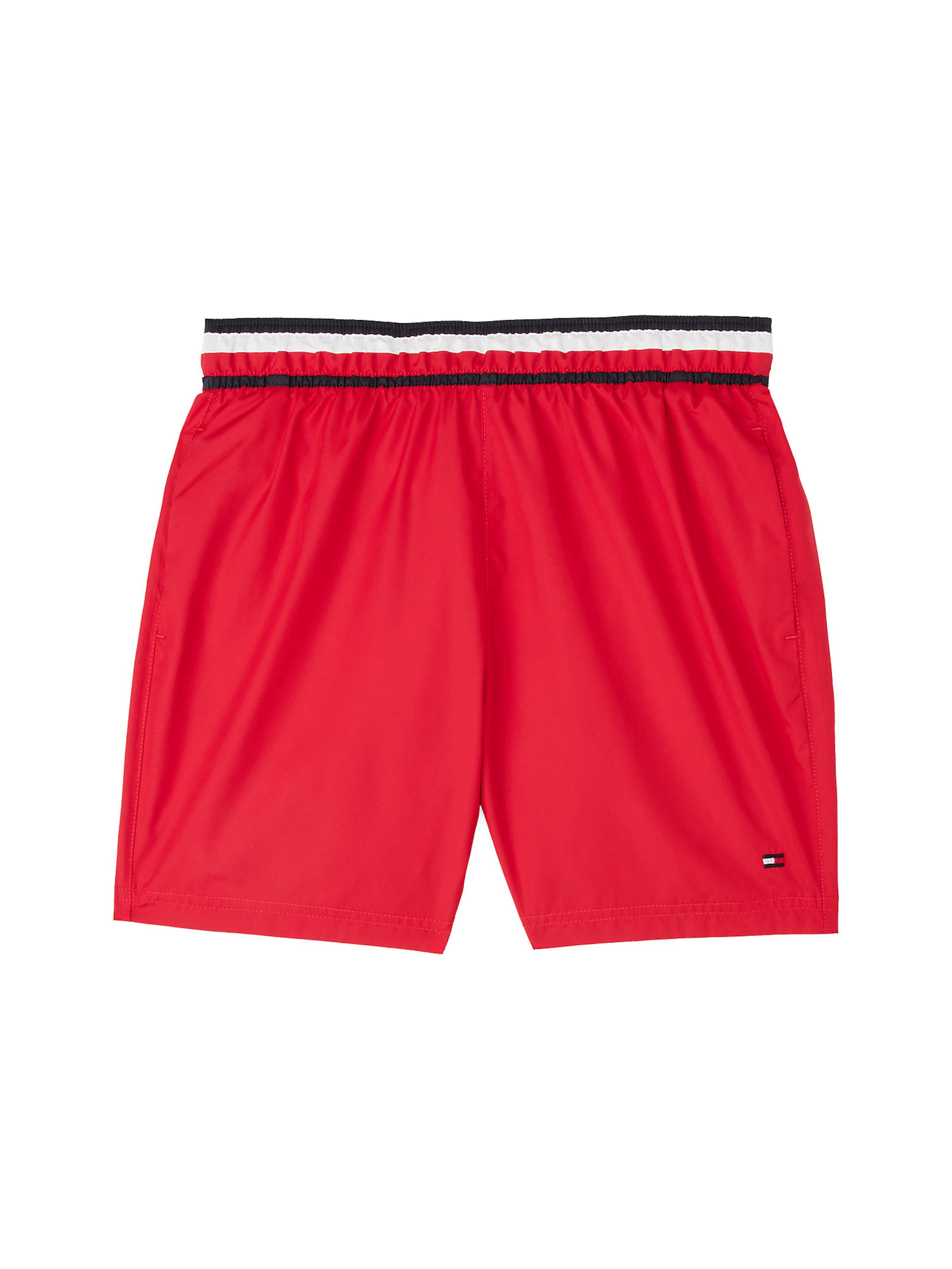 Shorts de bain TOMMY HILFIGER en rouge : devant