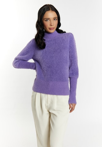faina Sweater 'Tuxe' in Purple: front