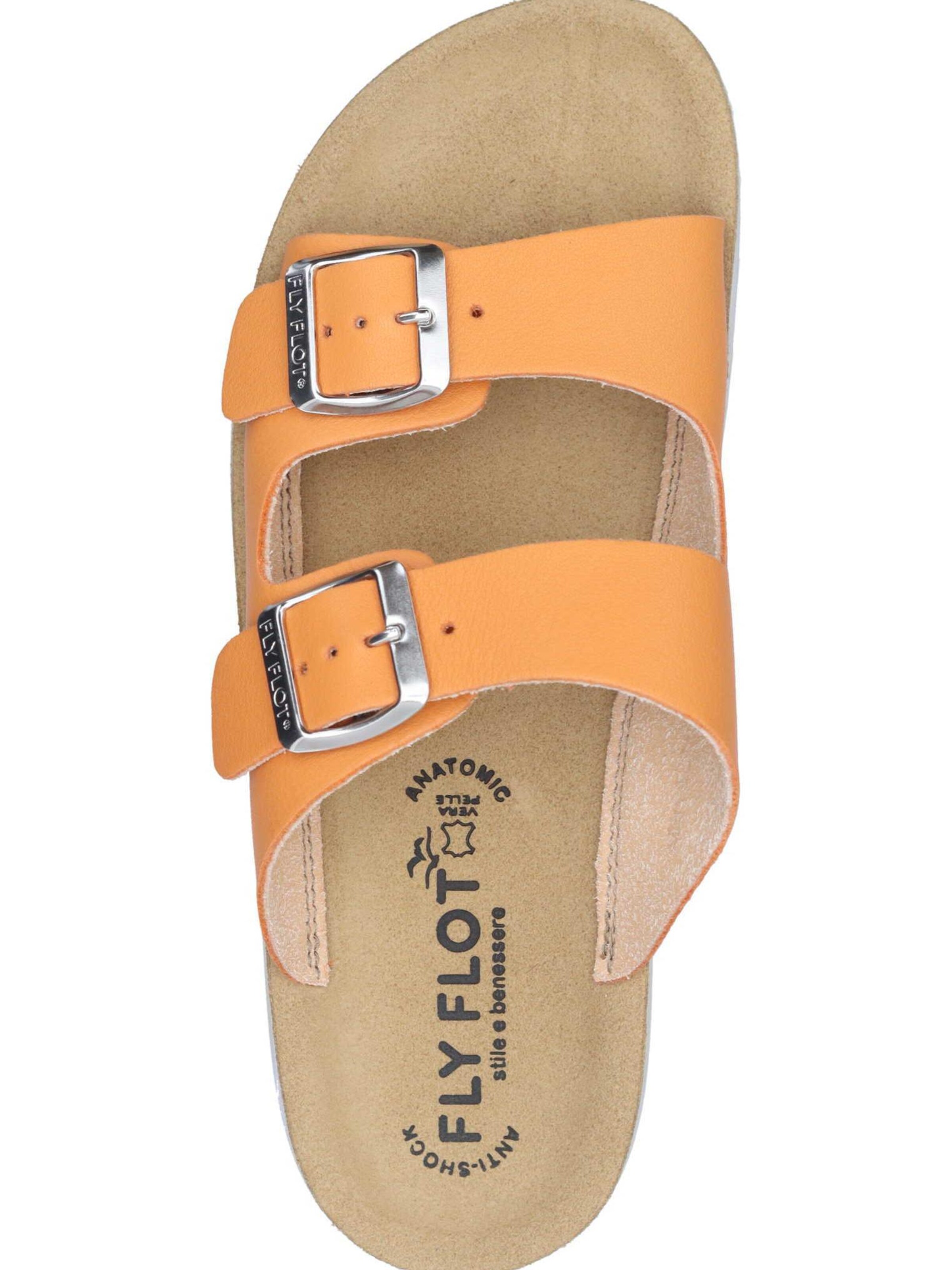 FLY FLOT Mules in Orange