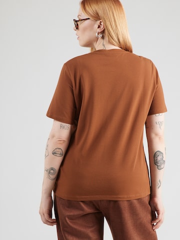 Persona by Marina Rinaldi - Camisa 'STRANO' em castanho