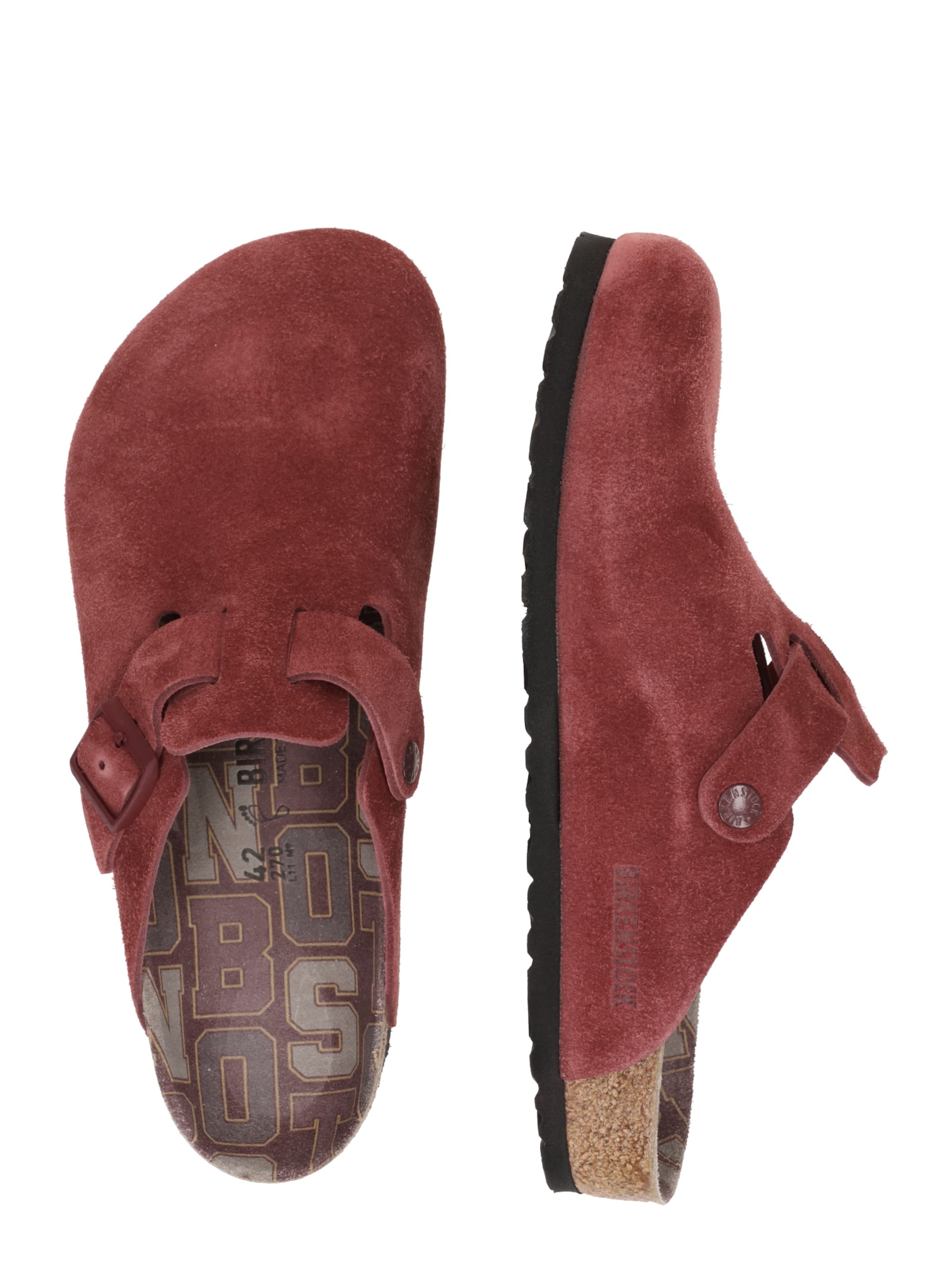 BIRKENSTOCK Сабо 'Boston Varsity' в Красный