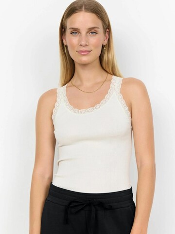 Haut ' SC_SARONA ' Soyaconcept en blanc : devant