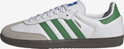 ADIDAS ORIGINALS Sneakers laag ' Samba OG ' in de kleur Grijs / Groen / Wit, Productweergave