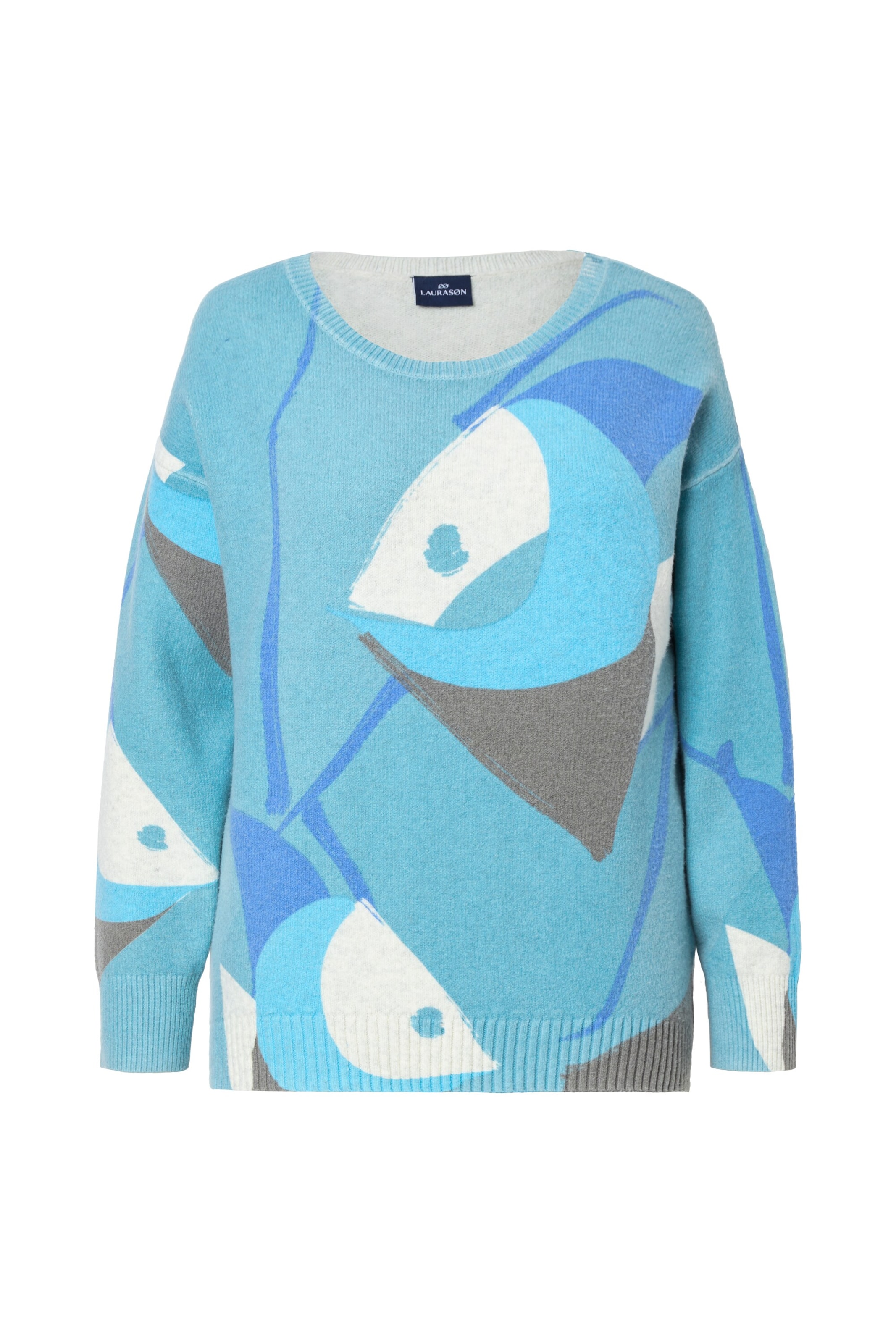 LAURASØN Pullover in Blau: Vorderseite