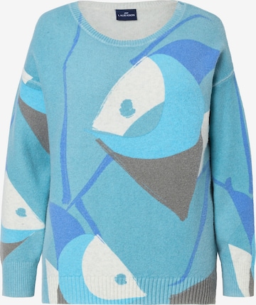 Pull-over LAURASØN en bleu : devant