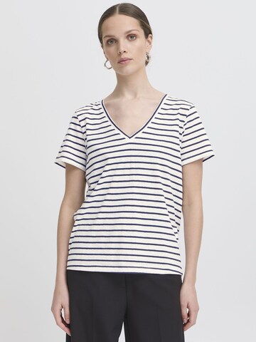 ICHI - Camiseta 'IHYulietta' en azul: frente