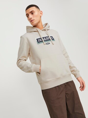 JACK & JONES - Sweatshirt 'Cobin' em bege