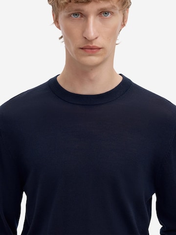 SELECTED Sweater 'Tray' in Blue