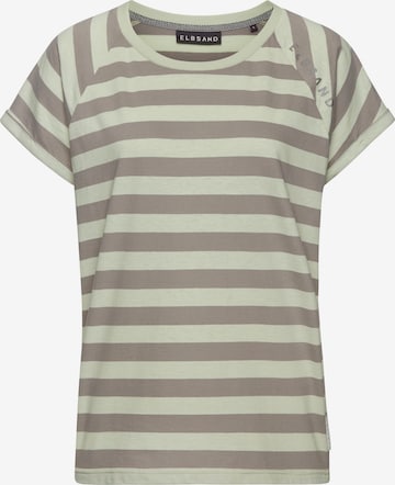 Elbsand Tričko – zelená: přední strana