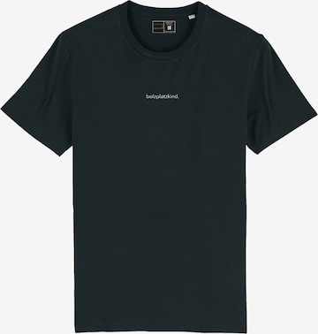 Bolzplatzkind Shirt in Black: front