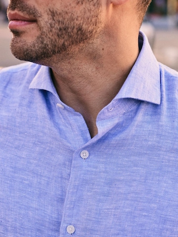 Fit confort Chemise Suitable en bleu