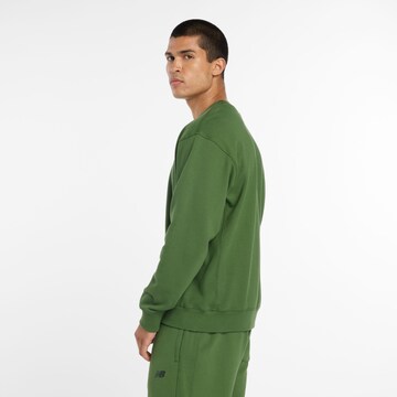 new balance Sweatshirt 'Athletics' in Groen