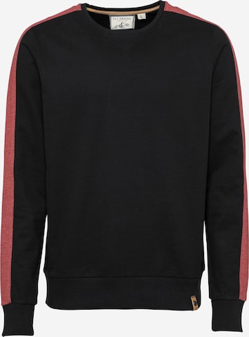 Fli PapiguSweater majica 'Mausebär' - crna boja: prednji dio