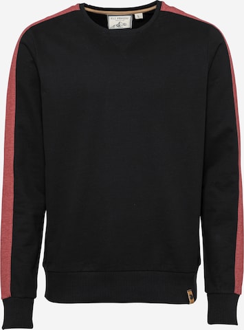 Fli Papigu - Sweatshirt 'Mausebär' em preto: frente