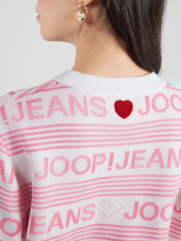 JOOP! Jeans Pulóver 'Karie' - fehér
