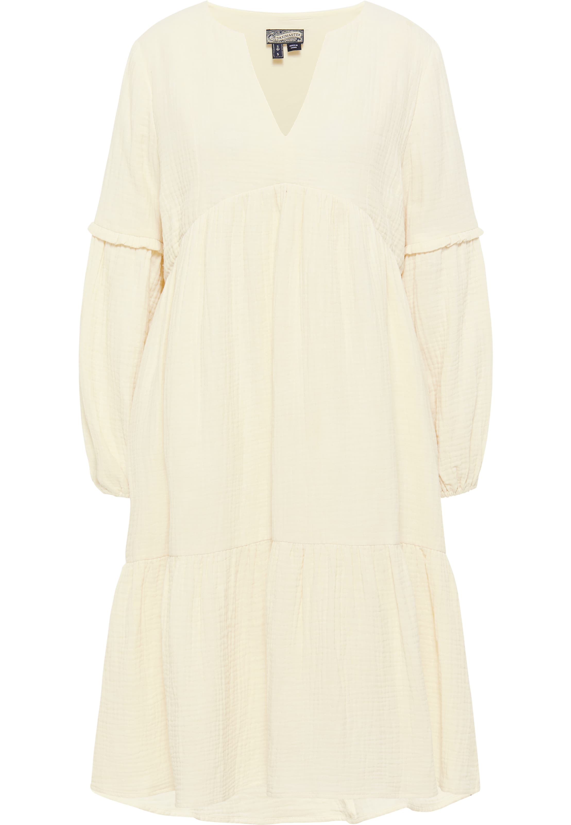 DreiMaster Vintage Платье в Белый: спереди