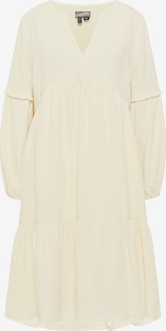 Robe DreiMaster Vintage en blanc : devant