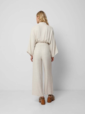 Scalpers Wide Leg Hose in Beige