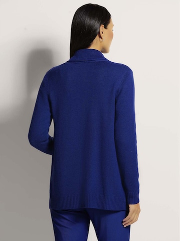 MADELEINE Gebreid vest in Blauw