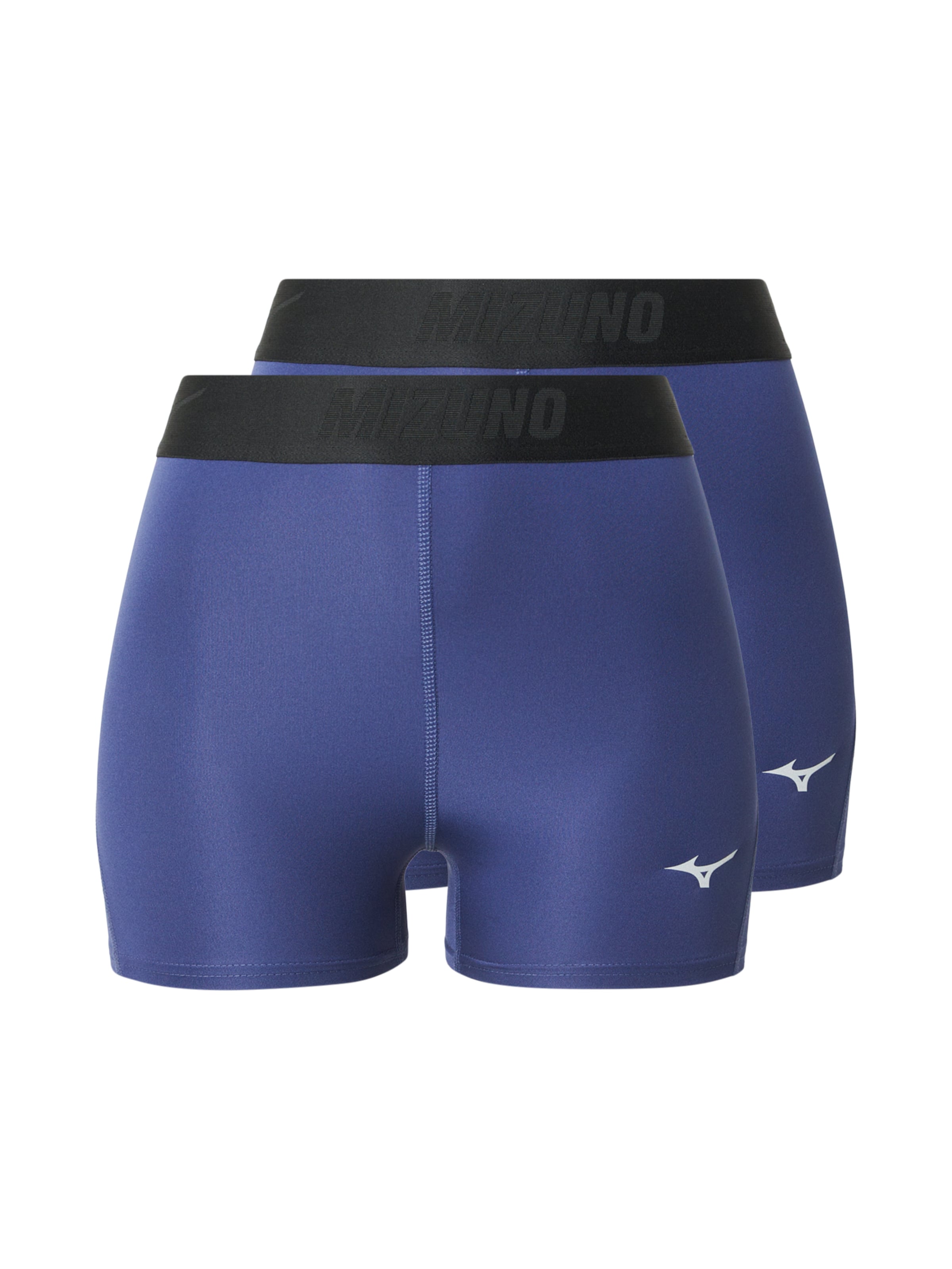 MIZUNO Calças de desporto 'Core Impulse' em marinho / branco, Vista do artigo