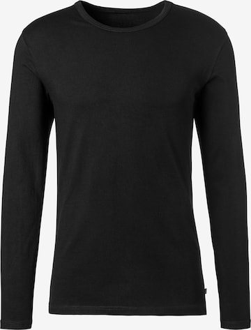 H.I.S Langarmshirt in Schwarz