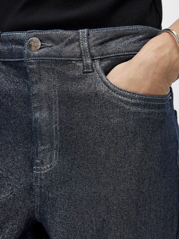 Barrel Jean 'OBJMOJI' OBJECT en bleu