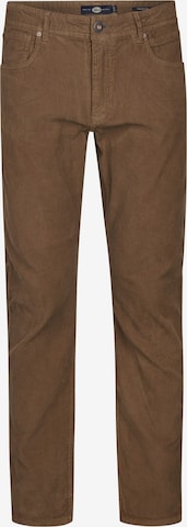 Petrol Industries Regular Farkut 'Russel' värissä ruskea: etupuoli