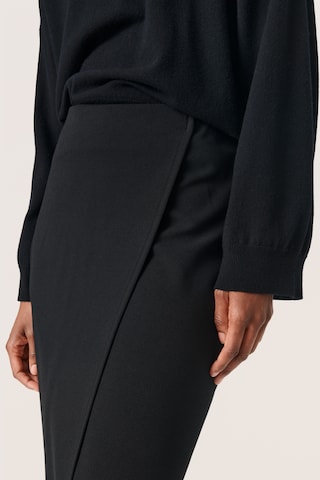 Jupe 'SLBea' SOAKED IN LUXURY en noir