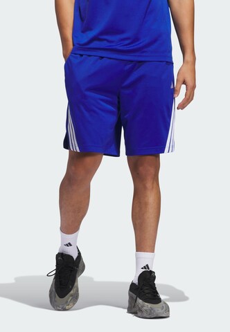 ADIDAS PERFORMANCE - Loosefit Pantalón deportivo 'Legends' en azul: frente