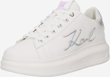Karl Lagerfeld Låg sneaker 'KAPRI' i vit: framsida