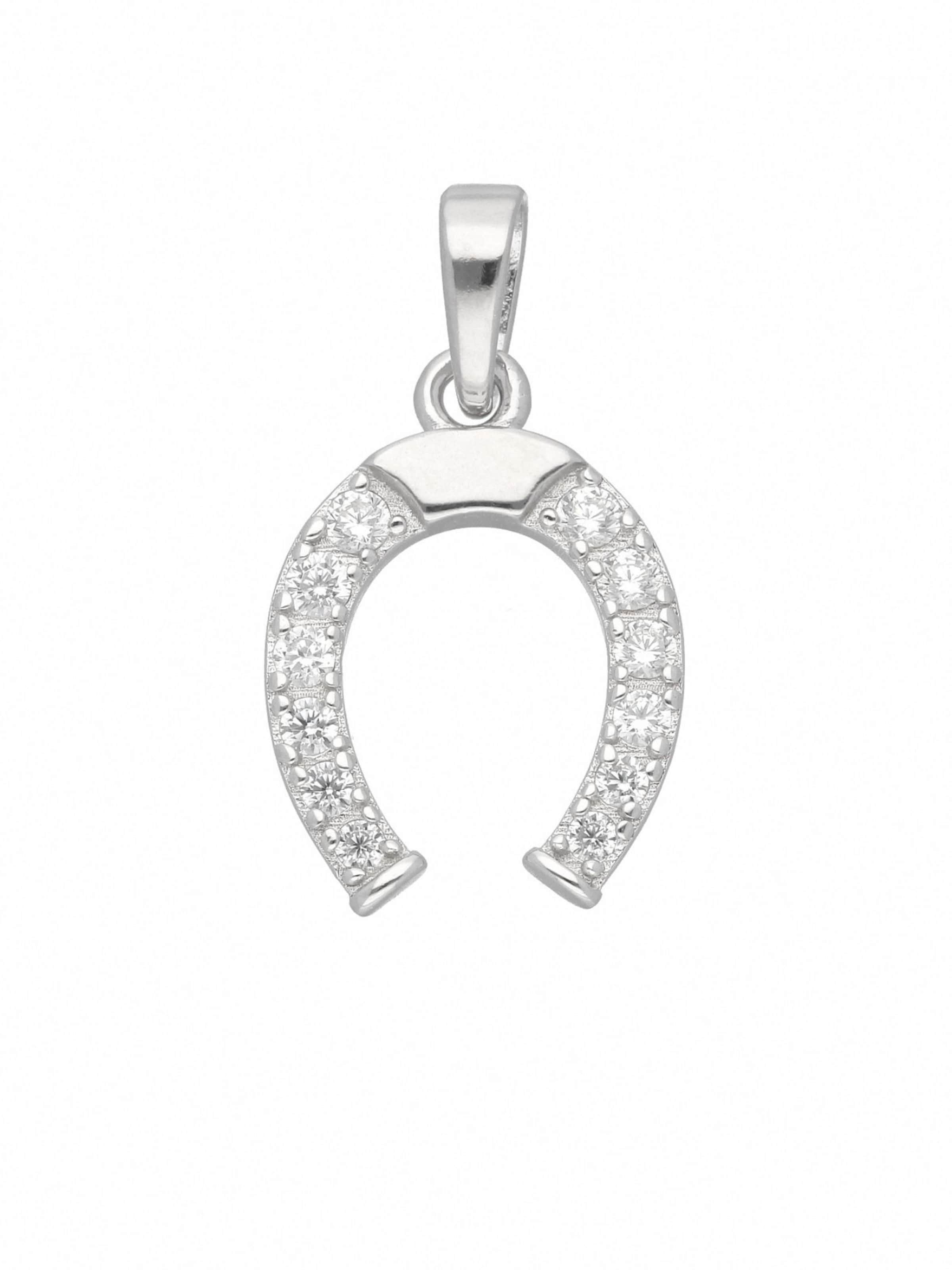 Adelia´s Pendant 'Hufeisen' in Silver: front