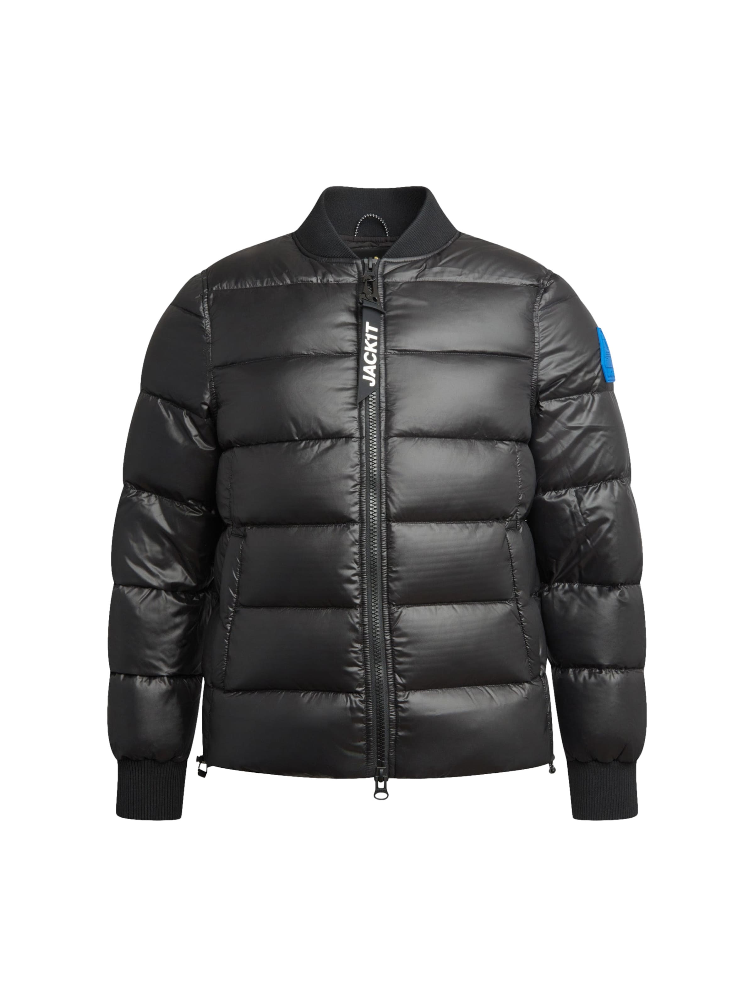 Veste mi-saison 'Vortex' JACK1T en noir : devant