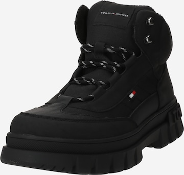 TOMMY HILFIGER Boots in Schwarz: predná strana