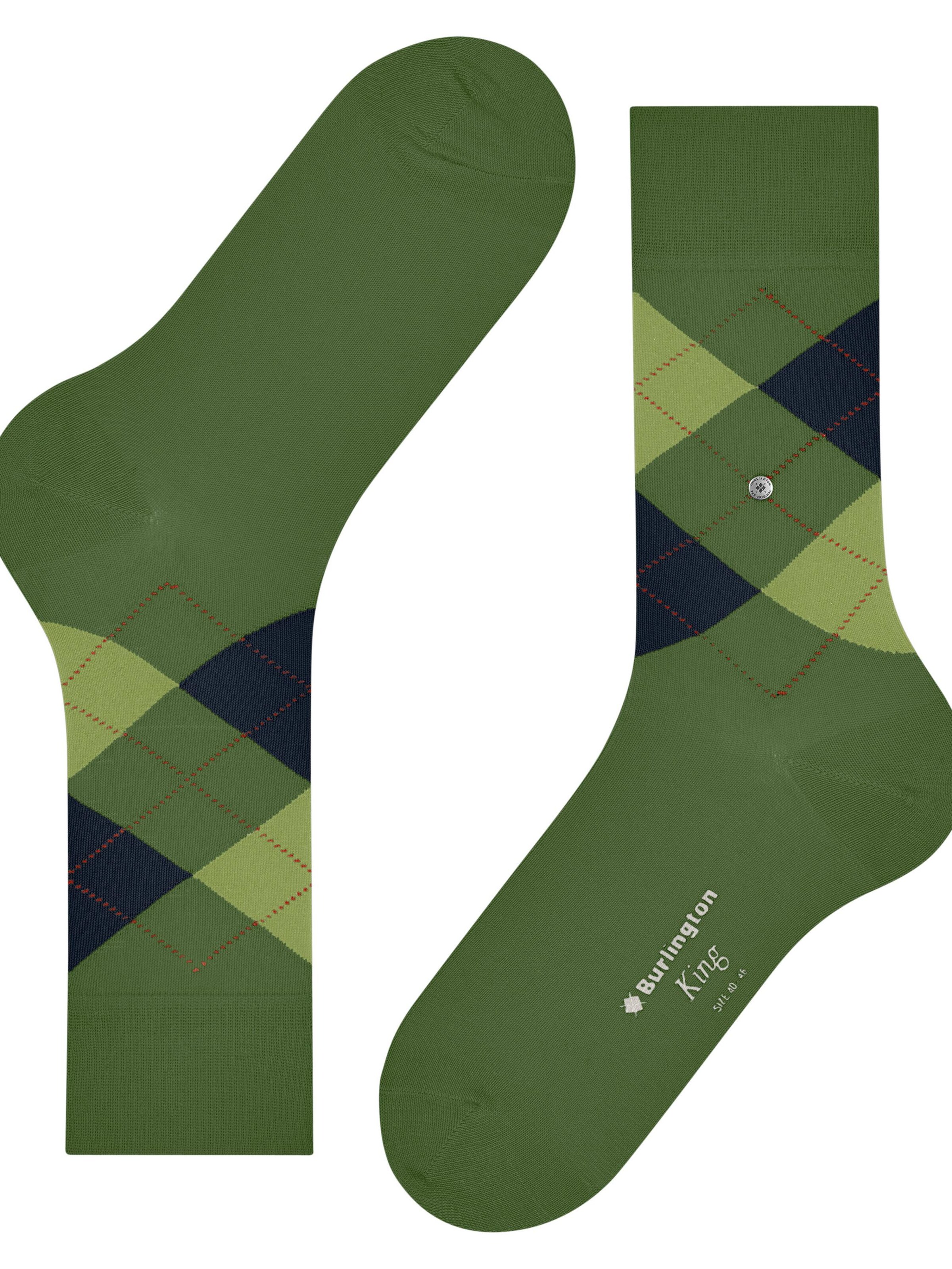 BURLINGTON Socken 'King'‌ in Grün