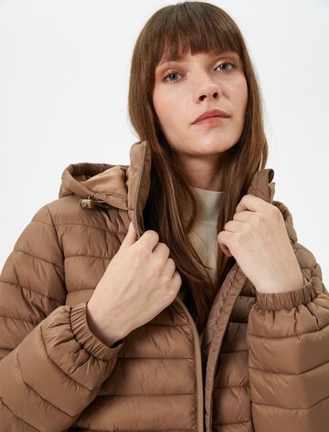 Koton Between-Season Jacket in Brown