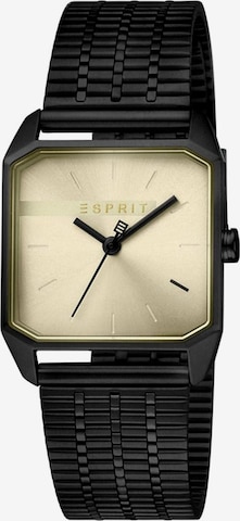 Montre à affichage analogique 'Cube Black' ESPRIT en noir : devant