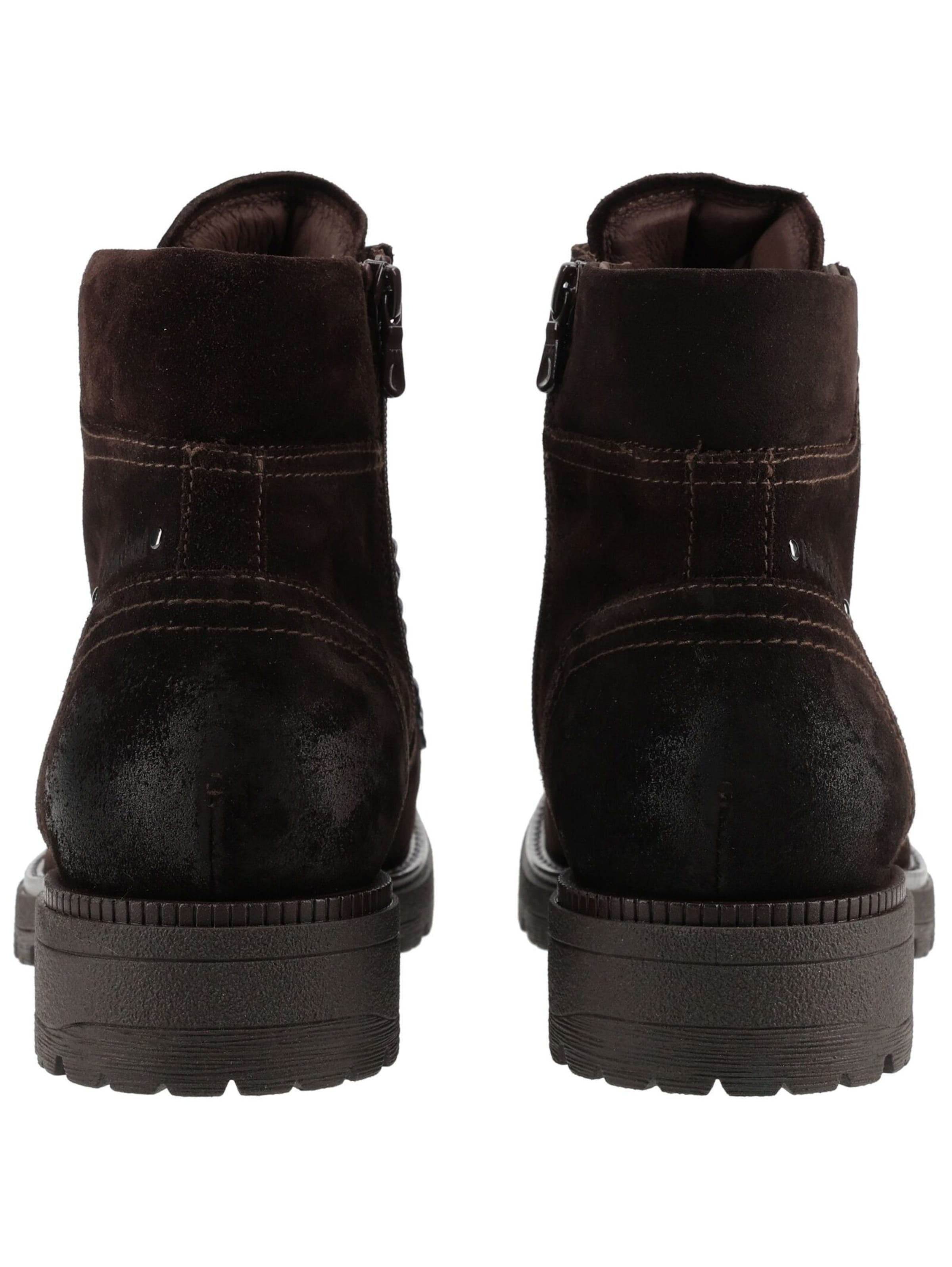 Bottes à lacets Nero Giardini en marron