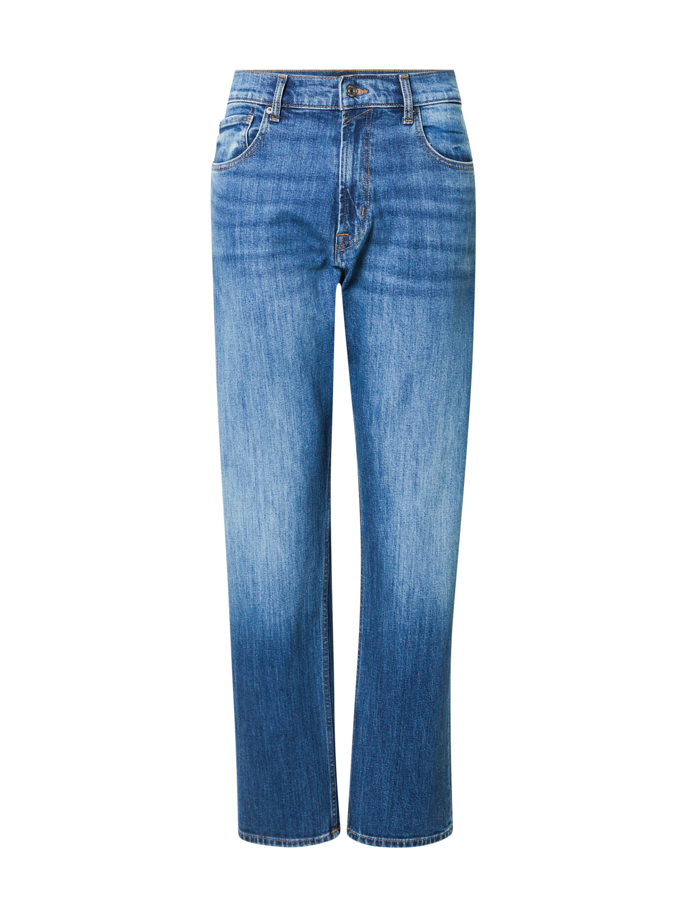 7 for all mankind - Regular Calças de ganga em azul: frente