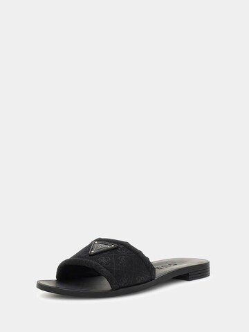 GUESS Sandals in Black: front